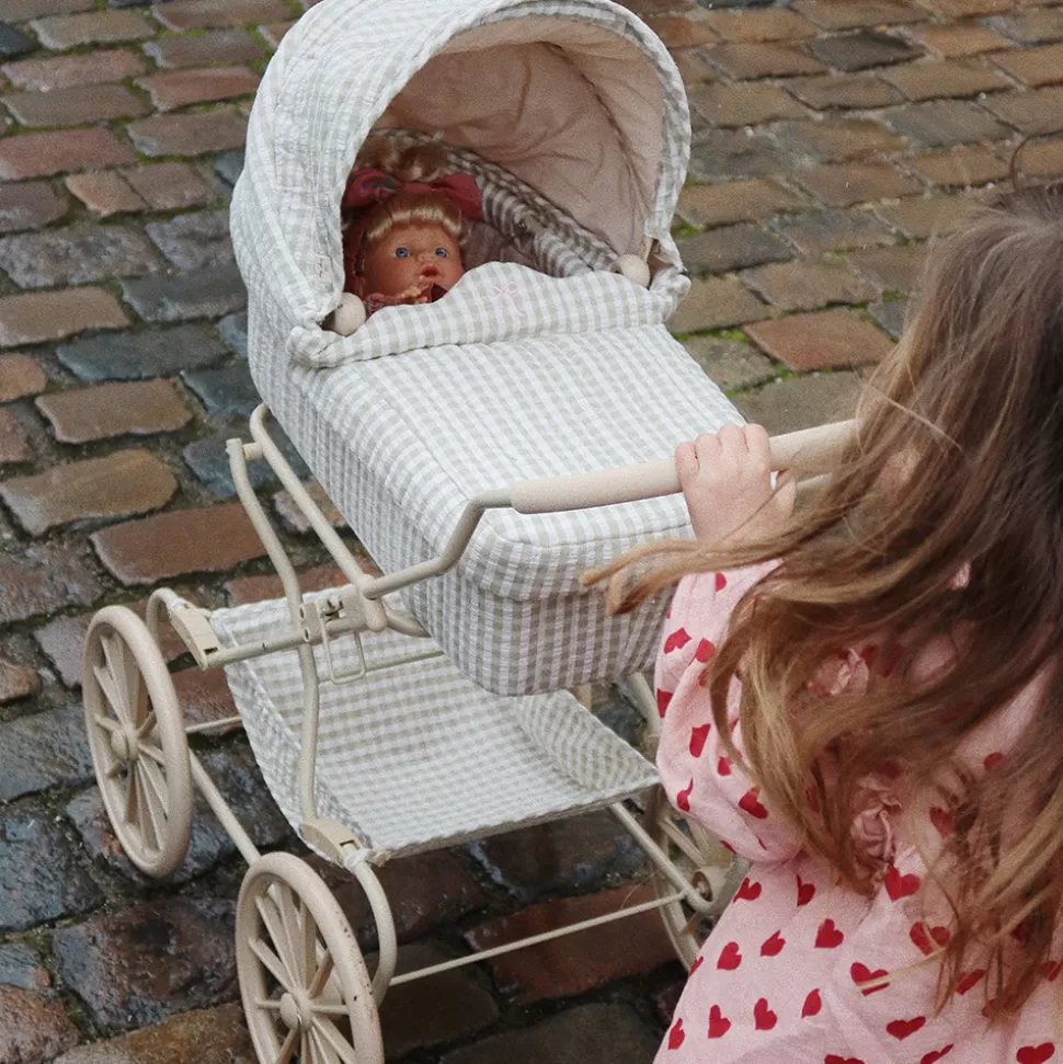 Konges Sløjd Mes Premiers Jouets>Landau pour Poupée - Tea Check