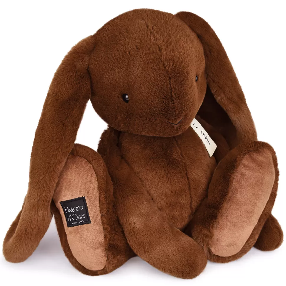 Histoire d'Ours Peluche>Lapin en Peluche Café - Le Lapin