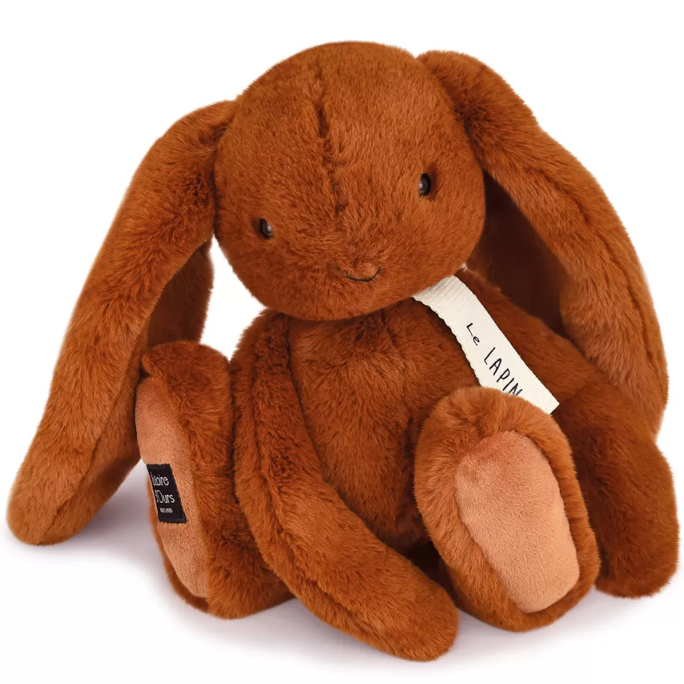 Histoire d'Ours Peluche>Lapin en Peluche Capuccino - Le Lapin