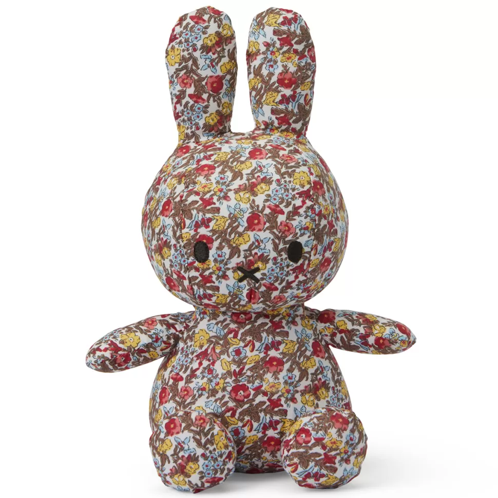 Bon Ton Toys Peluche>Lapin Miffy Fleurs Rouge - Petit