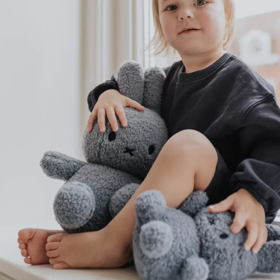 Bon Ton Toys Peluche>Lapin Miffy Teddy Bleu - Moyen