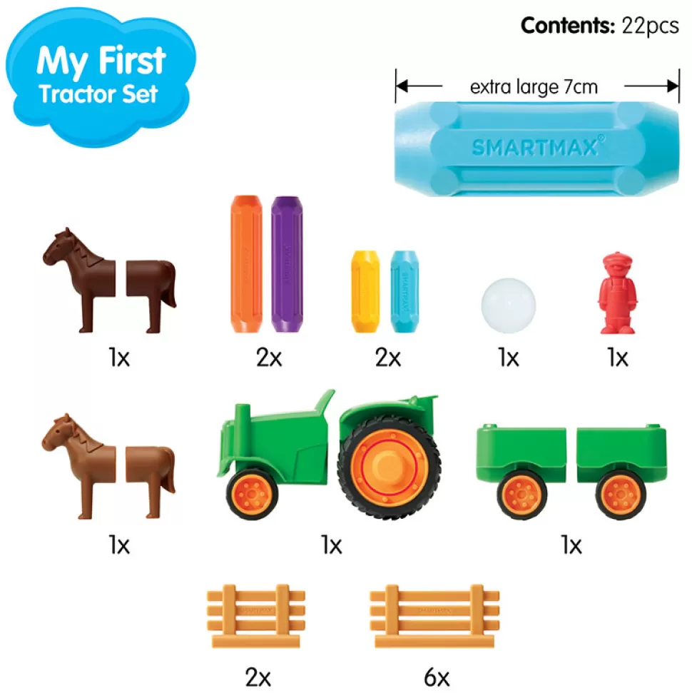 SmartMax Mes Premiers Jouets>Le Tracteur de la Ferme - My First Tractor Set