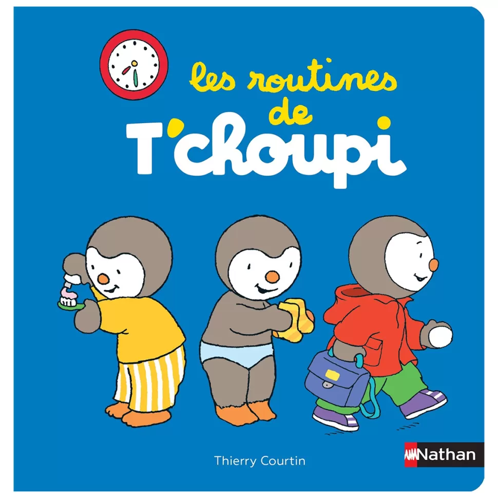 Nathan Editions Livres>Les Routines de T'choupi