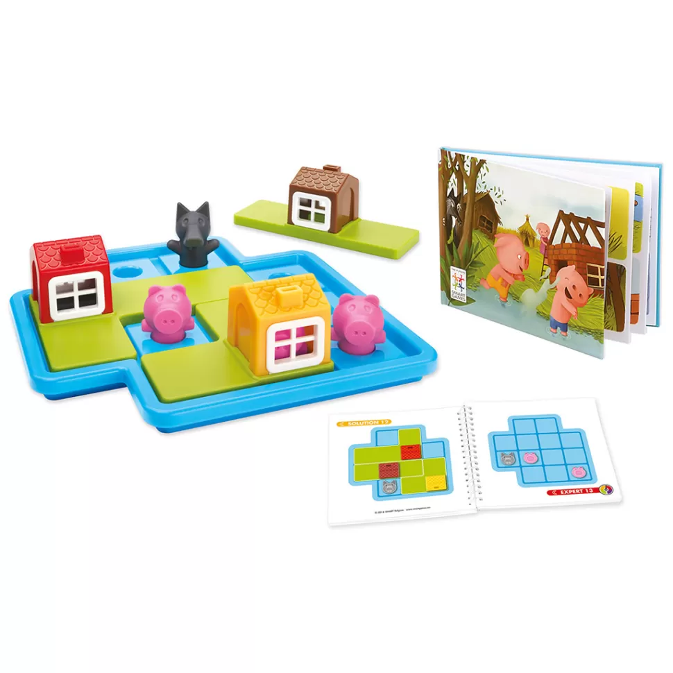 SmartGames Mes Premiers Jouets>Les Trois Petits Cochons