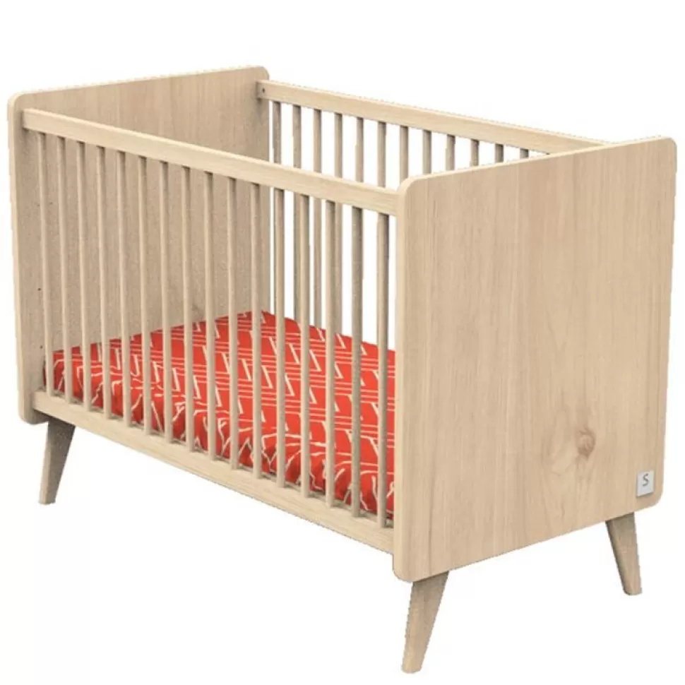 Sauthon Meuble Bébé>Lit Bébé Arty Naturel - 60 x 120 cm