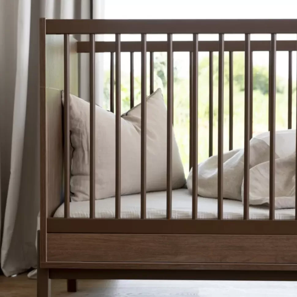Quax Meuble Bébé>Lit Bébé Evolutif Ashi 140 x 70 cm - Chataignier