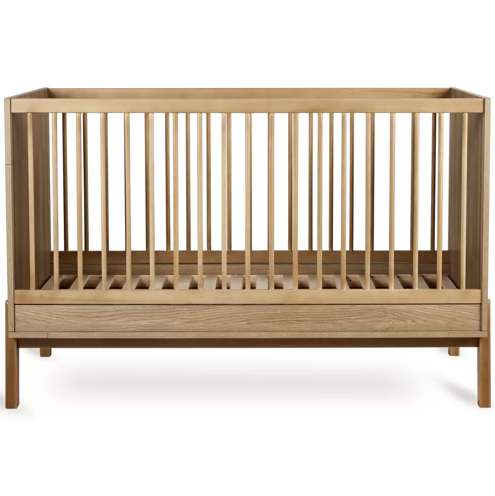 Quax Meuble Bébé>Lit Bébé Evolutif Ashi 140 x 70 cm - Honey Ash