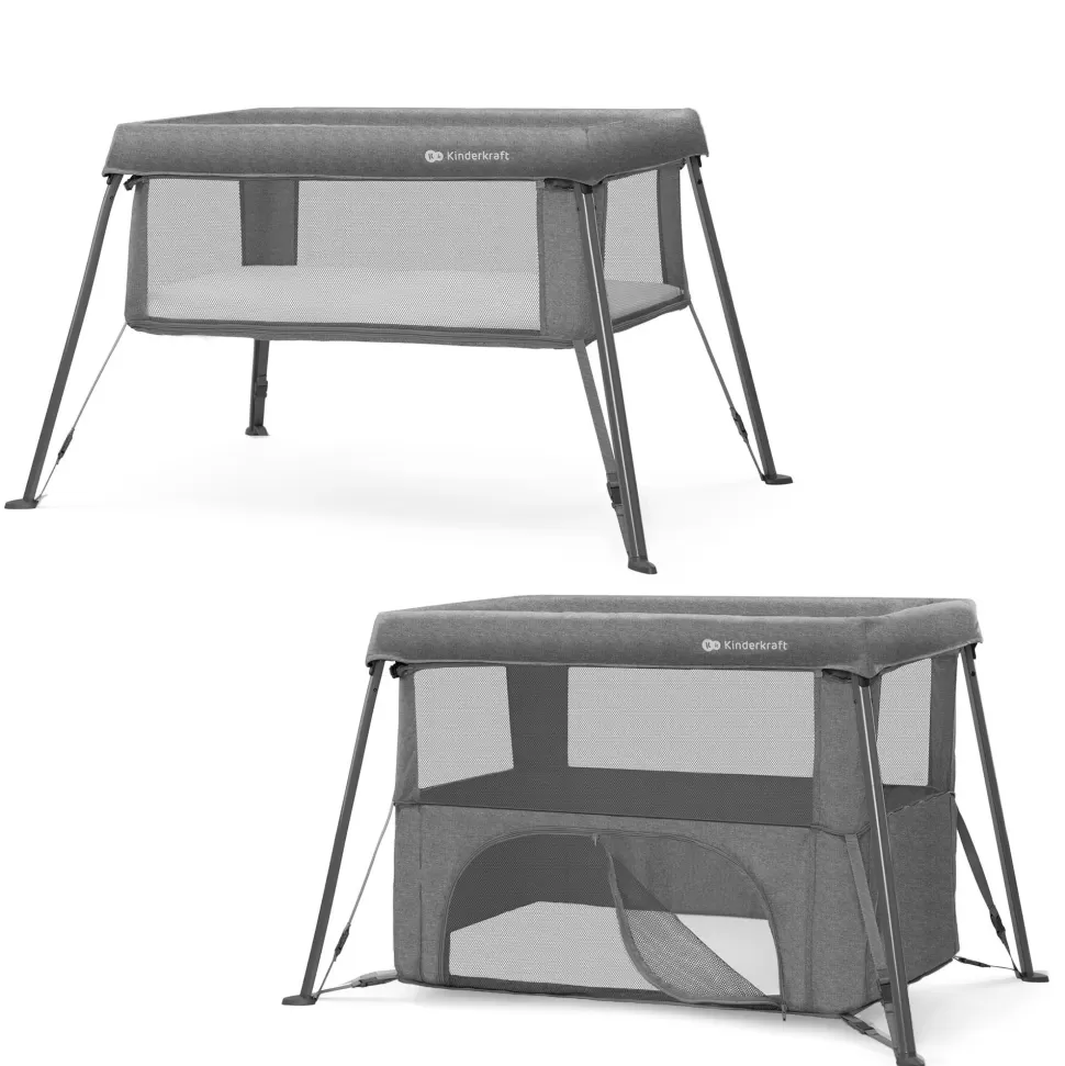 Kinderkraft Meuble Bébé>Lit Bébé Evolutif Cami - Gris