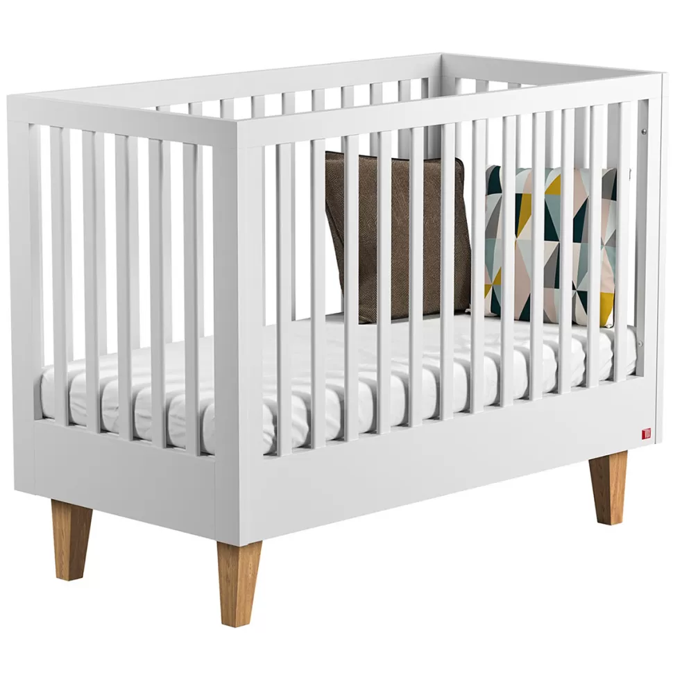 Vox Meubles Meuble Bébé>Lit Bébé Evolutif Lounge 70 x 140 cm - Blanc