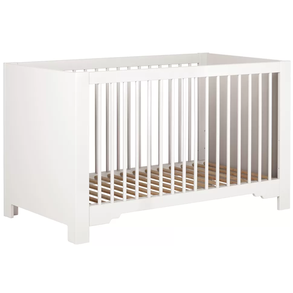 Maison Charlotte Meuble Bébé>Lit Bébé Evolutif Montmartre Blanc - 70 x 140 cm