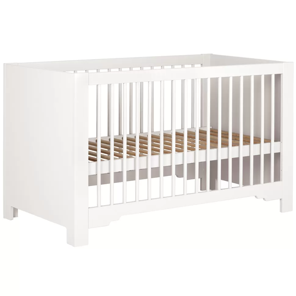 Maison Charlotte Meuble Bébé>Lit Bébé Evolutif Montmartre Blanc - 70 x 140 cm