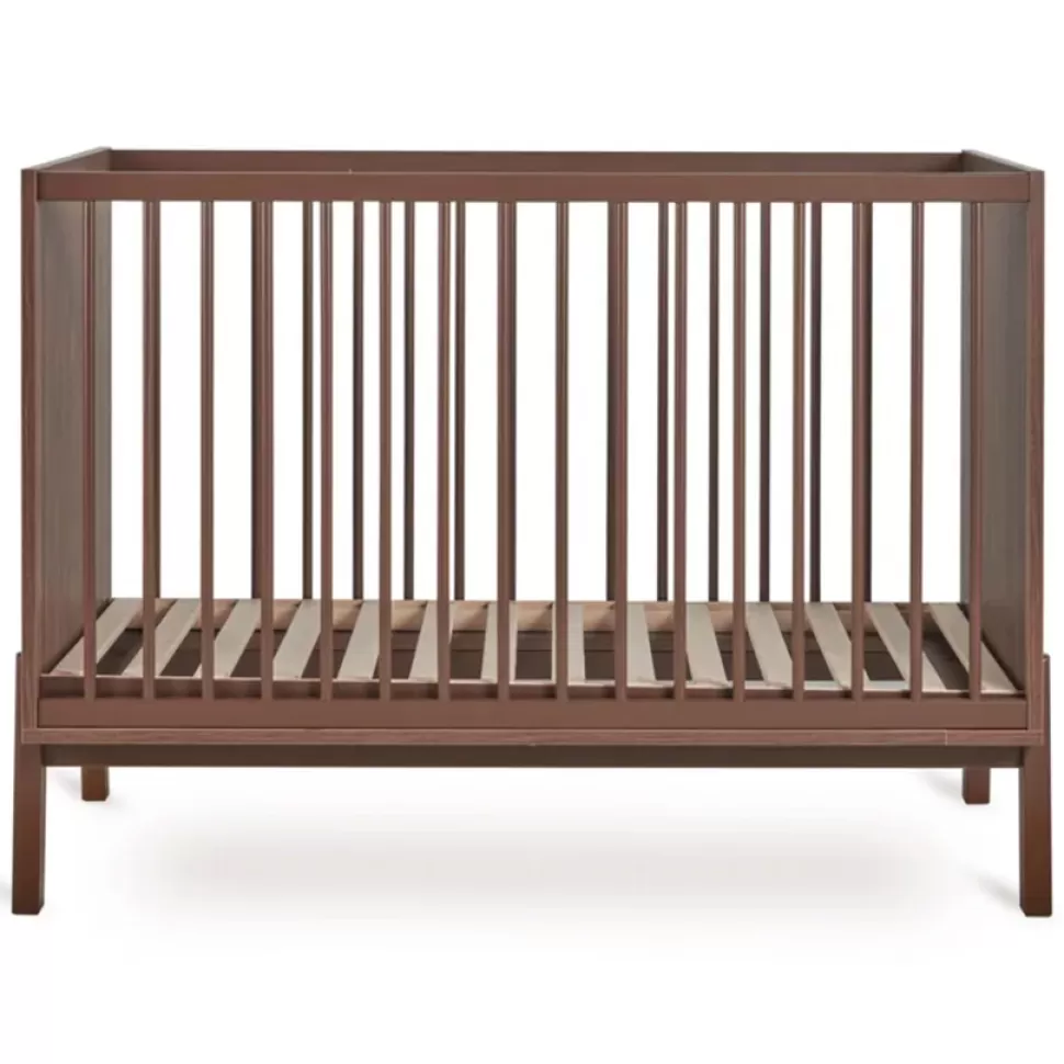 Quax Meuble Bébé>Lit Bébé Réglable Ashi 120 x 60 cm - Chataignier