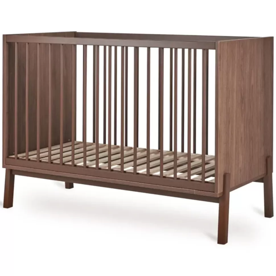 Quax Meuble Bébé>Lit Bébé Réglable Ashi 120 x 60 cm - Chataignier