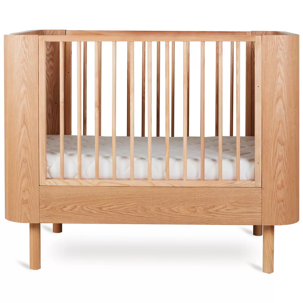 Quax Meuble Bébé>Lit Bébé Réglable Yume 110 x 70 cm - Natural Ash