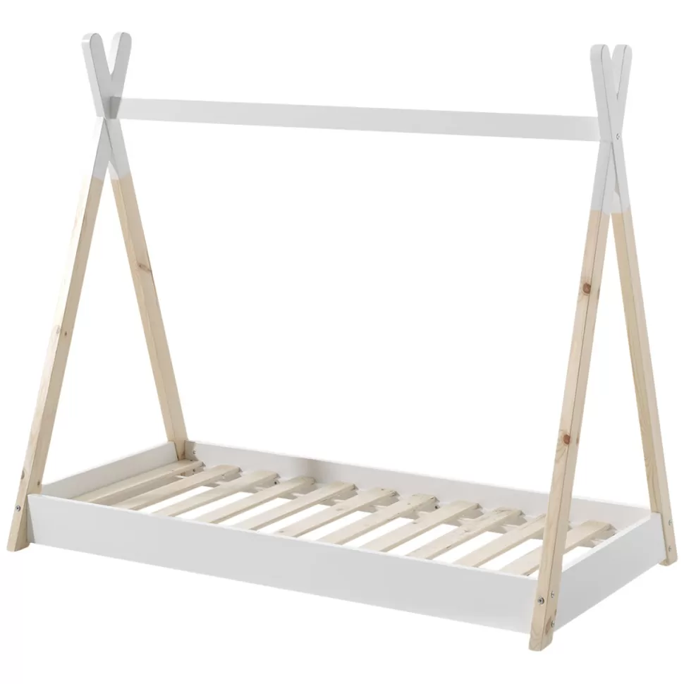 JAXX Meuble Bébé>Lit Bébé Tipi Blanc - 70 x 140 cm