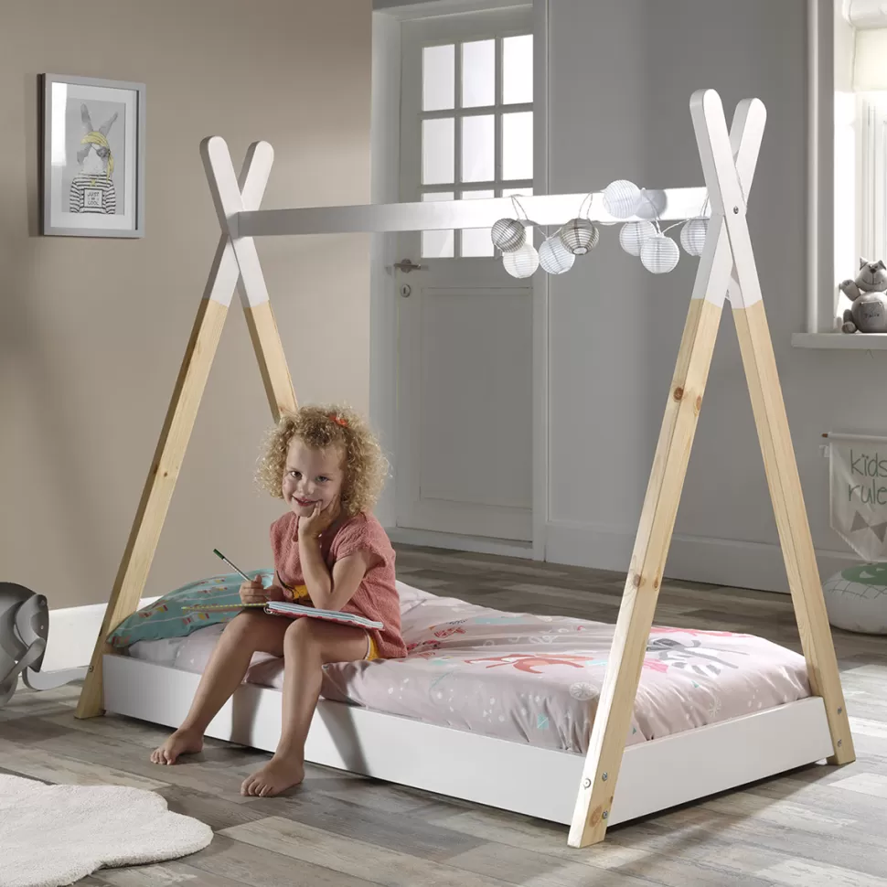 JAXX Meuble Bébé>Lit Bébé Tipi Blanc - 70 x 140 cm