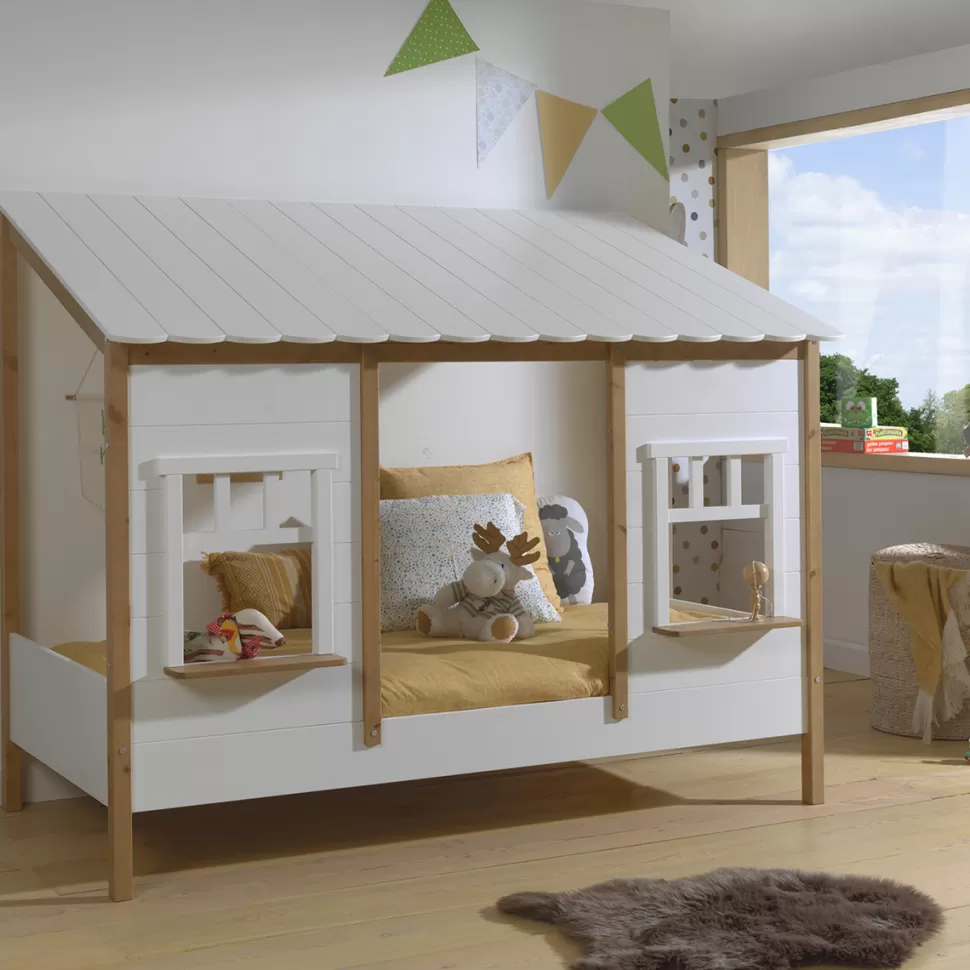 JAXX Meuble Bébé>Lit Housebed Blanc - 90 x 200 cm