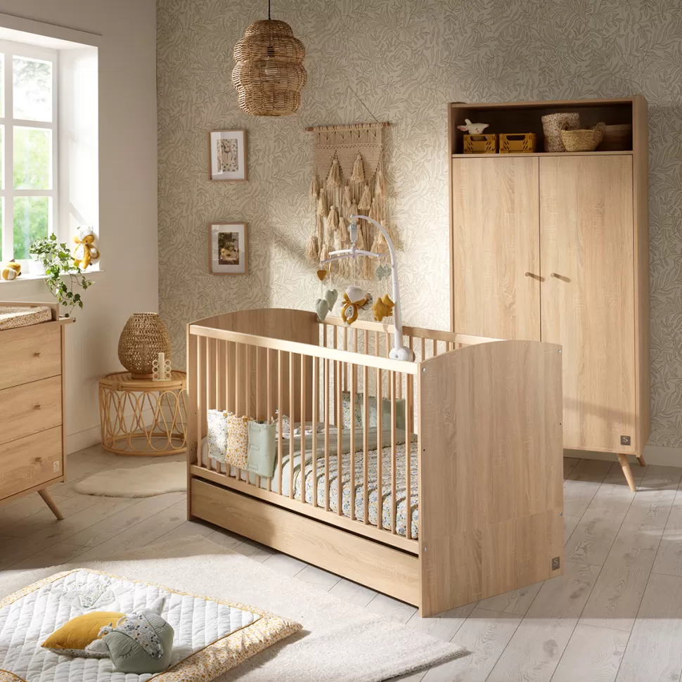 Sauthon Meuble Bébé>Little Big Bed Evolutif Access Bois - 70 x 140 cm