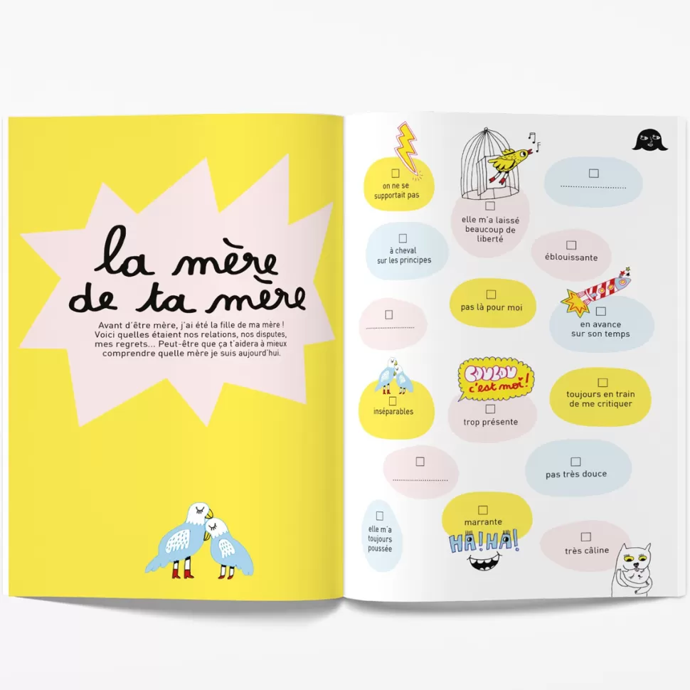 Minus Editions Livres>Livre à Compléter Telle Mère, Telle Fille