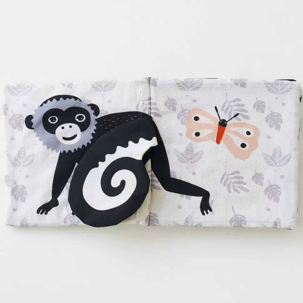 Wee Gallery Livres>Livre en Tissu - Peekaboo Jungle