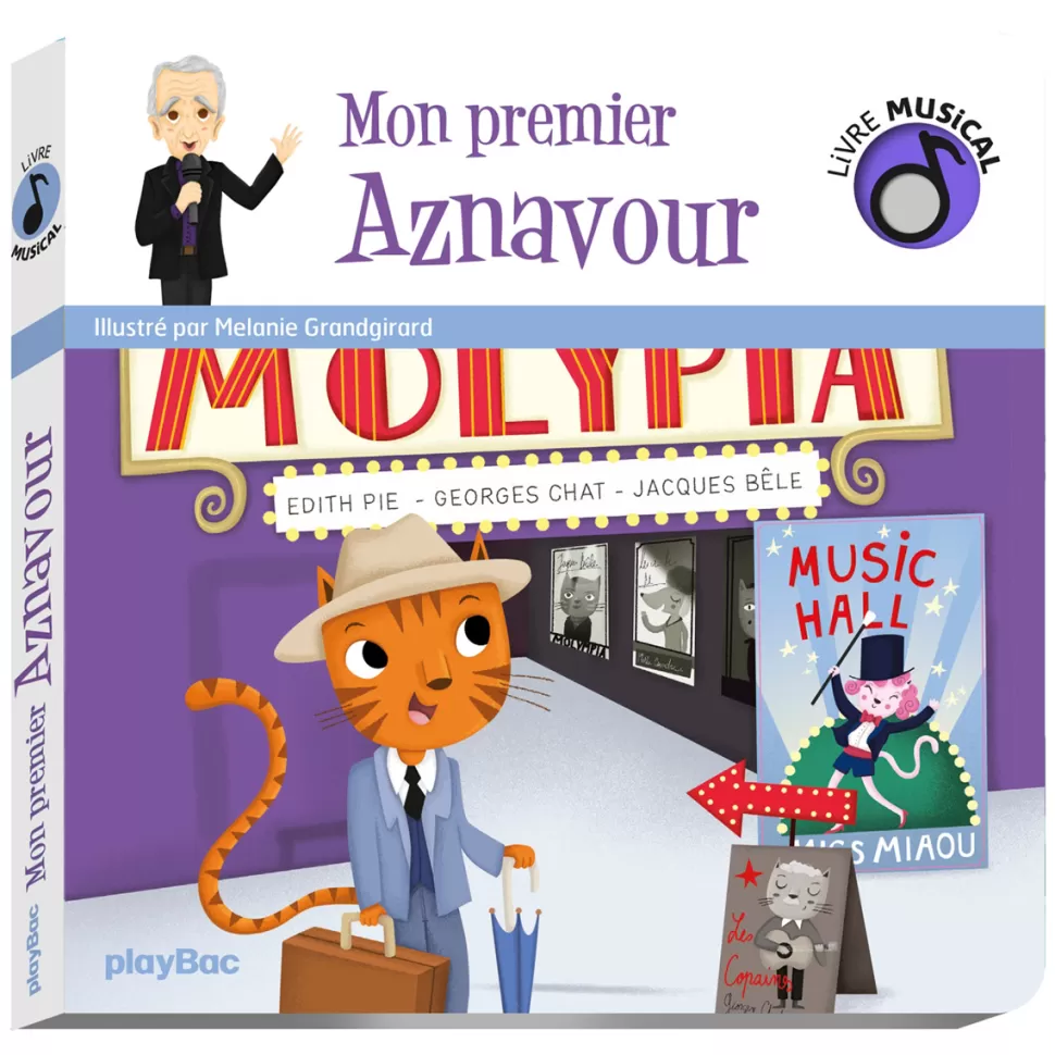 playBac Livres>Livre Musical Mon Premier Aznavour