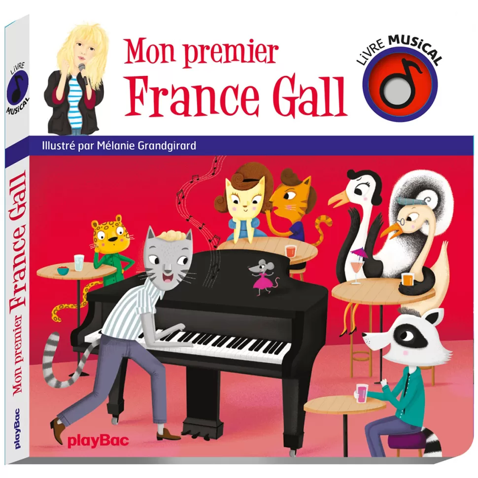 playBac Livres>Livre Musical Mon Premier France Gall