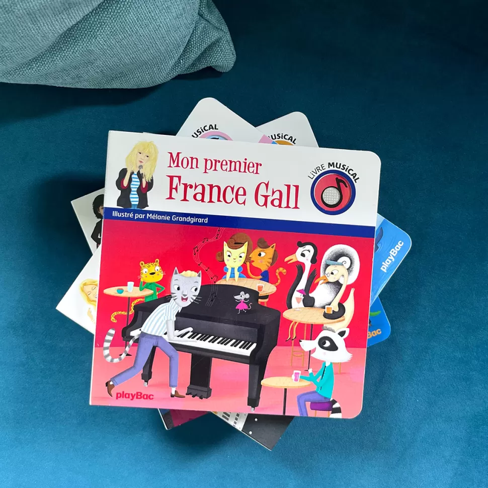 playBac Livres>Livre Musical Mon Premier France Gall