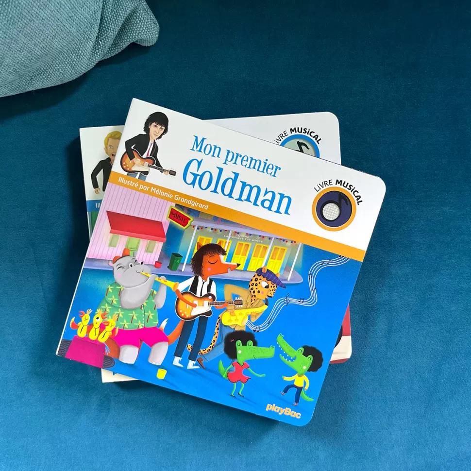 playBac Livres>Livre Musical Mon Premier Goldman