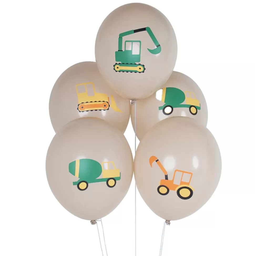 My Little Day Décoration>Lot de 5 Ballons - Construction