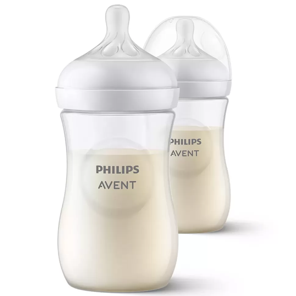 Philips Avent Biberonnerie>Lot de 2 Biberons Natural Response - 260 ml