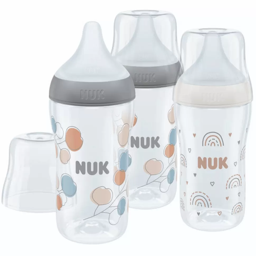 NUK Biberonnerie>Lot de 3 Biberons Perfect Match - 260 ml