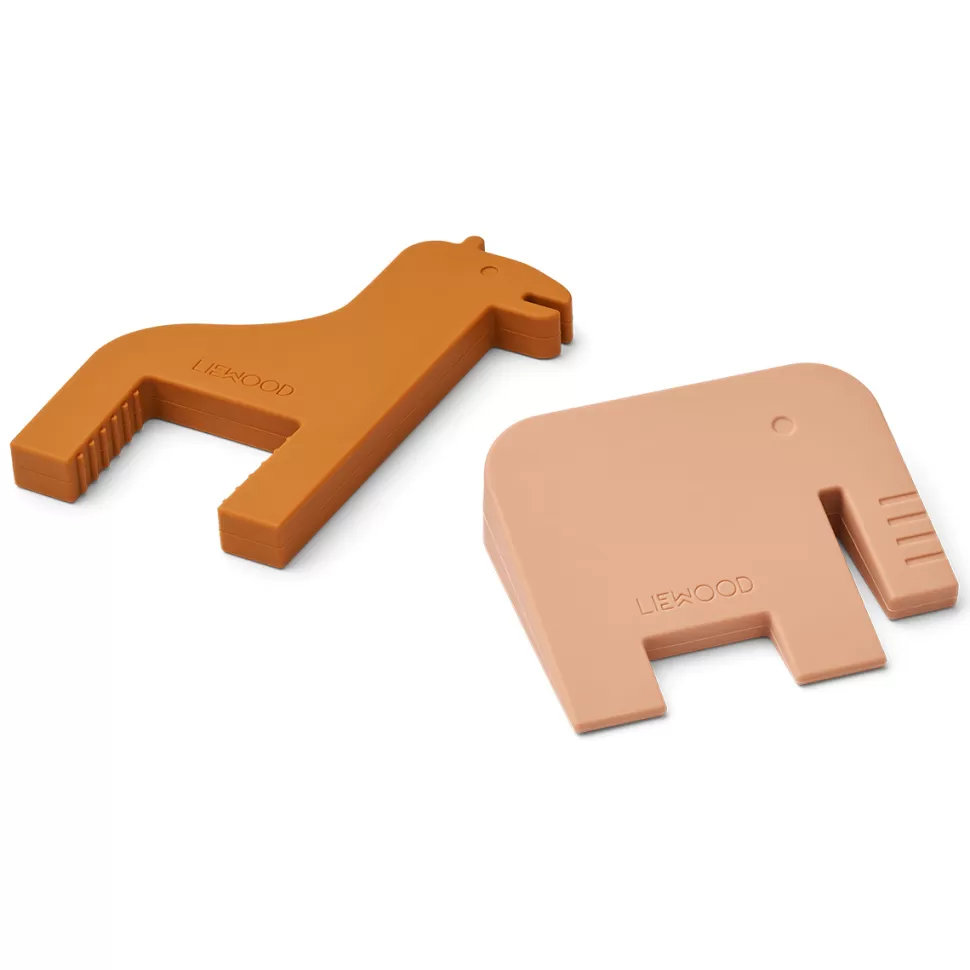 Liewood Décoration>Lot de 2 Butoirs de Porte Toke - Tuscany Rose & Mustard