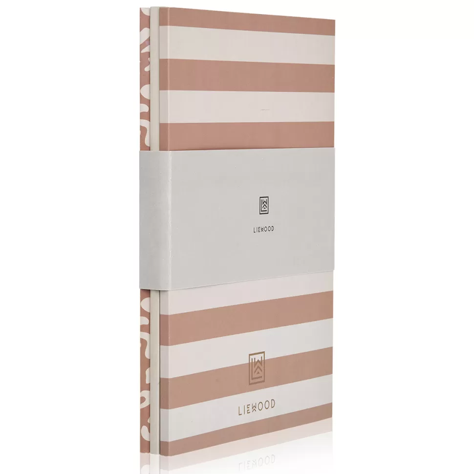 Liewood Livres>Lot de 3 Carnets Sidney - Peach Leo Mix
