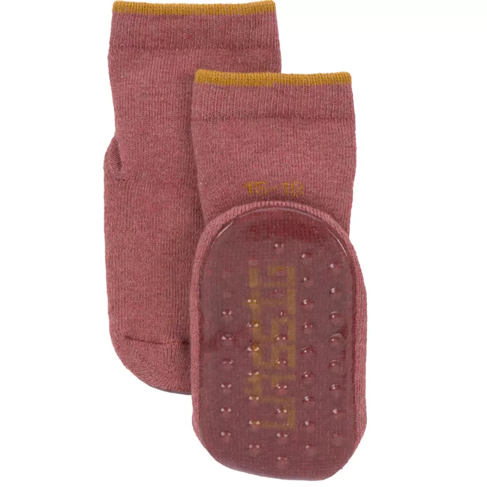 LÄSSIG Accessoires Bébé>Lot de 2 Chaussettes Antidérapantes Rose - 23/26