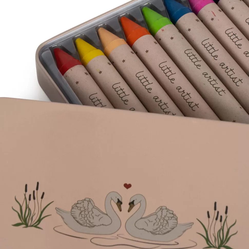 Konges Sløjd Loisirs Créatifs>Lot de 10 Crayons de Cire - Mizumi