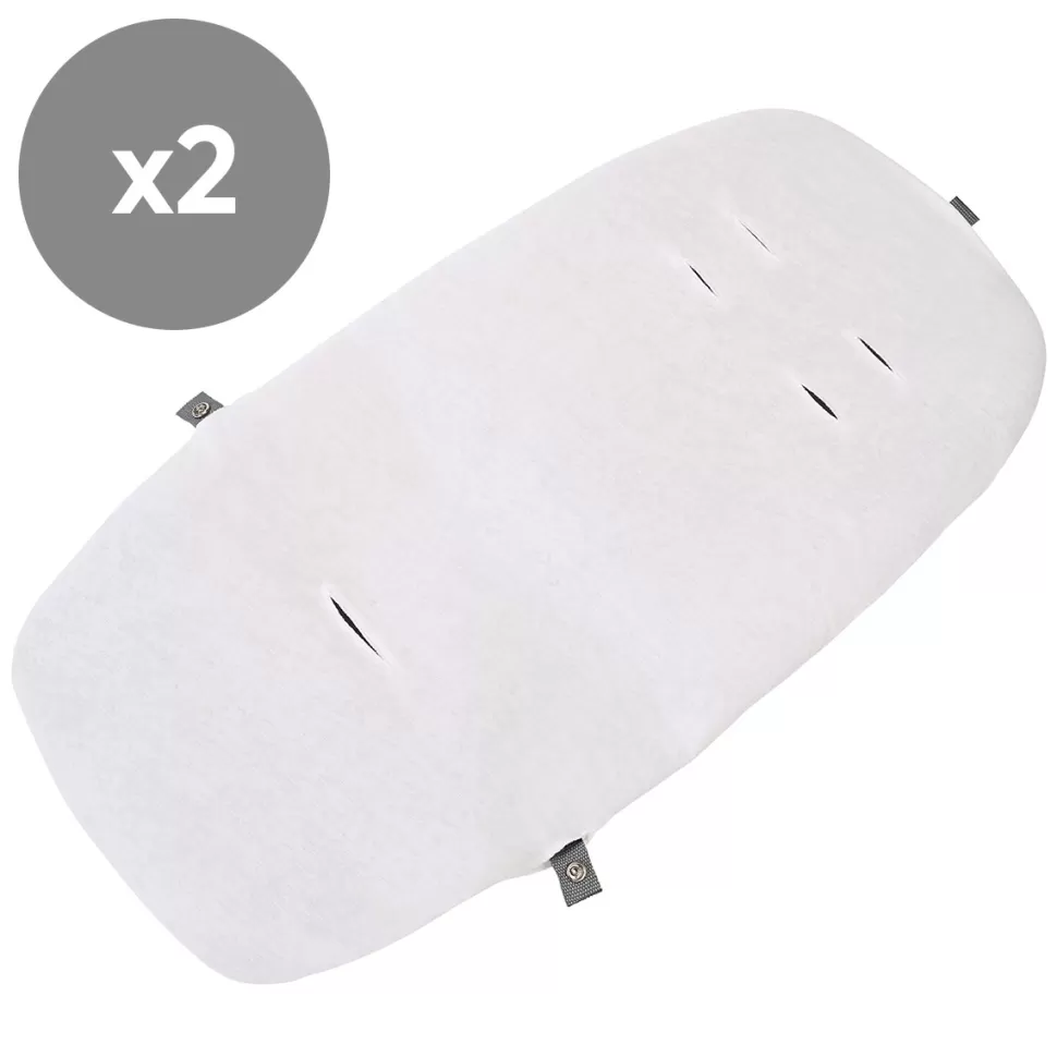 Maxi-Cosi Literie Bébé>Lot de 2 Draps de Lit Alba - Blanc