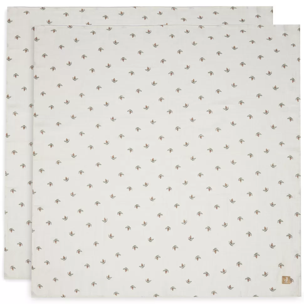Jollein Textile>Lot de 2 Langes - Roseship