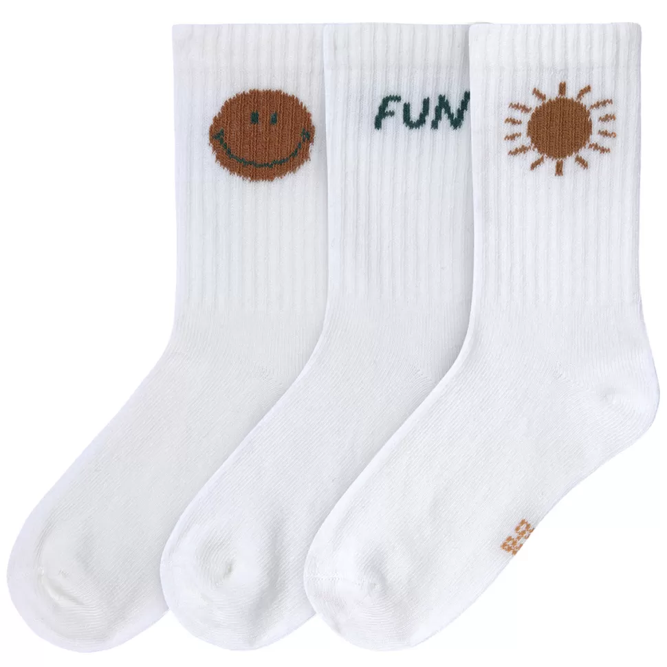LÄSSIG Accessoires Bébé>Lot de 3 Paires de Chaussettes Little Gang Fun - 19/22
