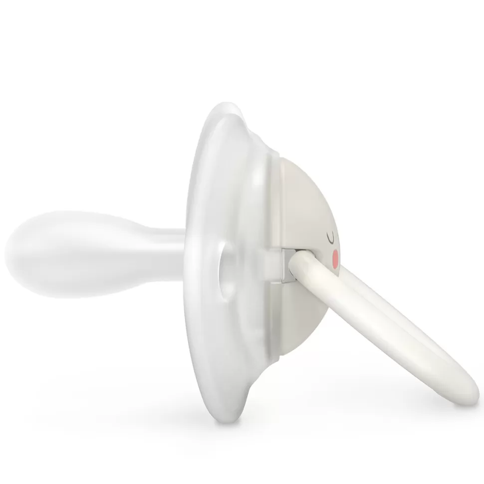 Suavinex Succion>Lot de 2 Sucettes Symétriques SX Pro Night & Day Eléphant - 0/6 Mois