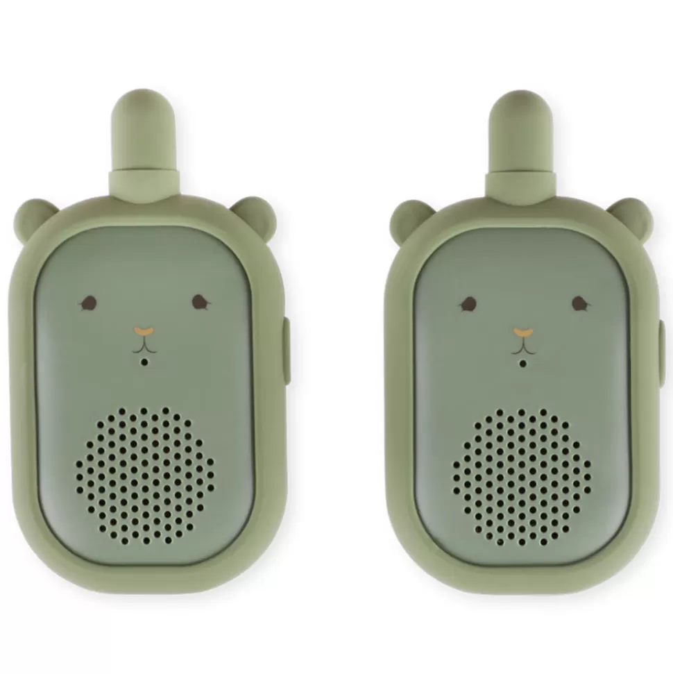 Konges Sløjd Mes Premiers Jouets>Lot de 2 Talkie-walkie - Olivine
