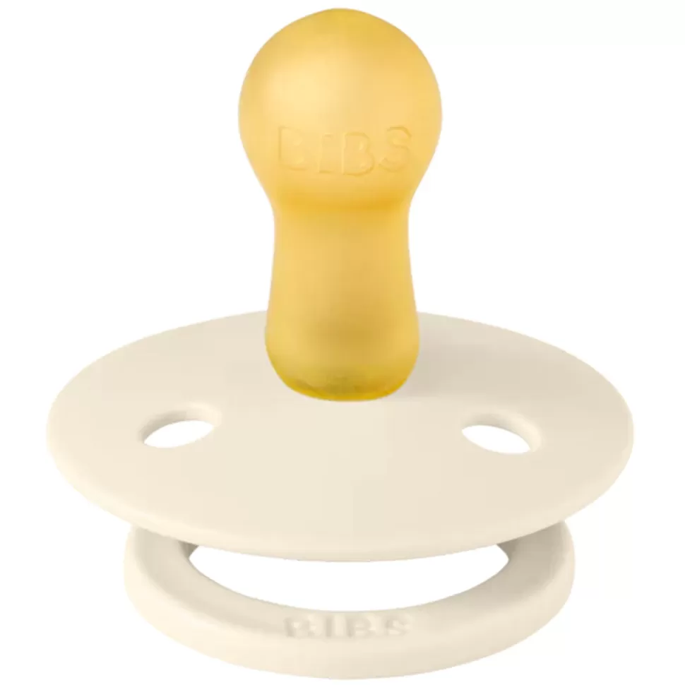 Bibs Succion>Lot de 2 Tétines Rondes x Liberty Bobo Ivory Mix - 6/18 Mois