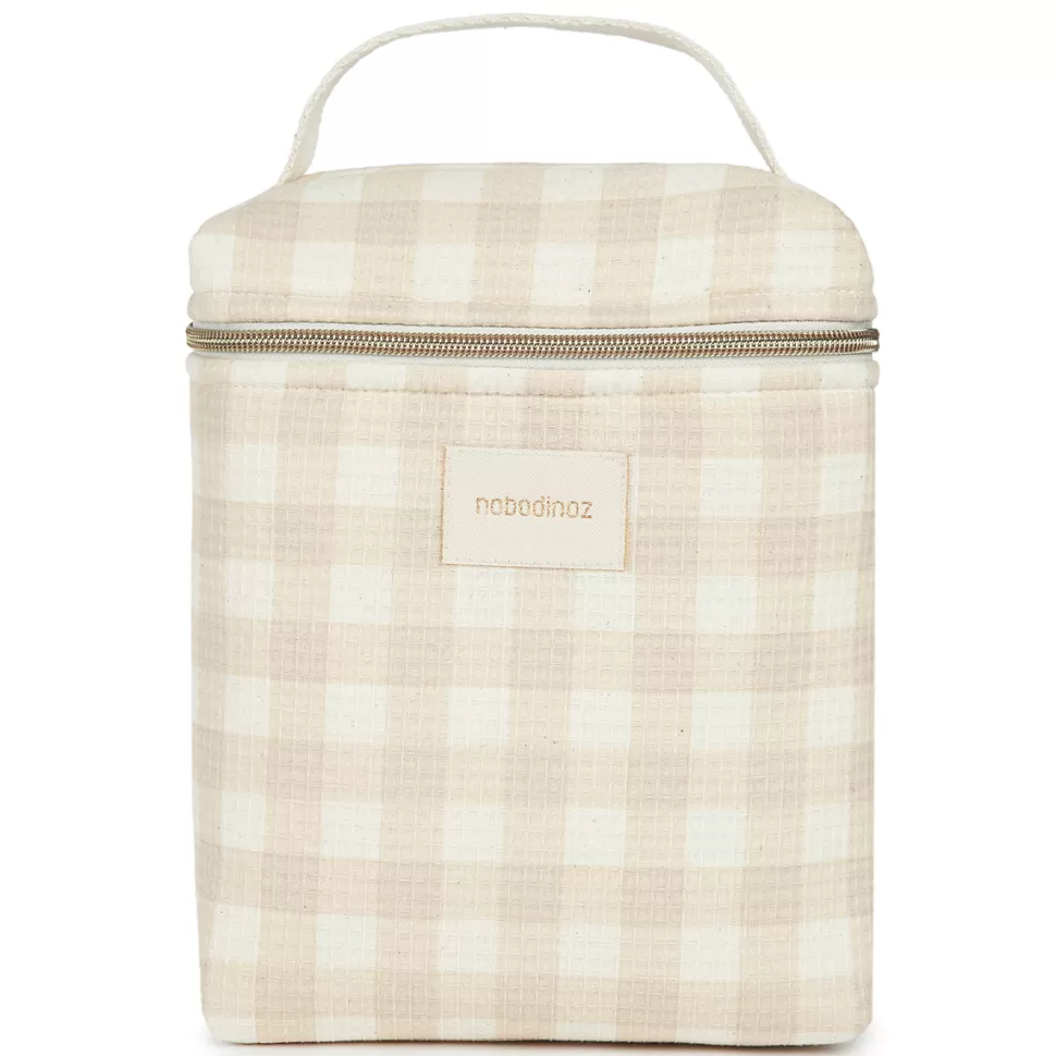 Nobodinoz Repas>Lunchbag Isotherme Concerto Opéra - Ivory Checks