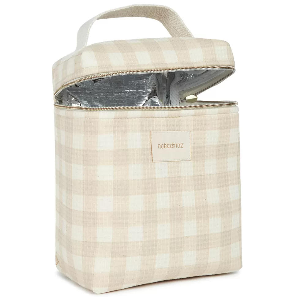 Nobodinoz Repas>Lunchbag Isotherme Concerto Opéra - Ivory Checks