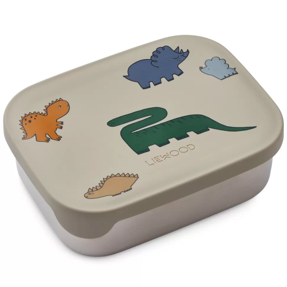 Liewood Repas>Lunchbox Arthur - Dinosaurs Mist