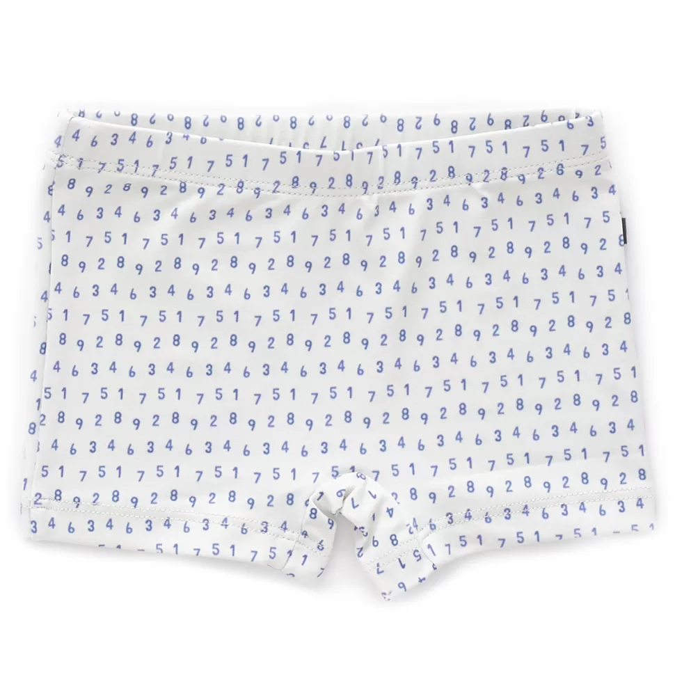 Oeuf NYC Accessoires Bébé>Maillot de Bain Numbers - Blanc - 12 Mois