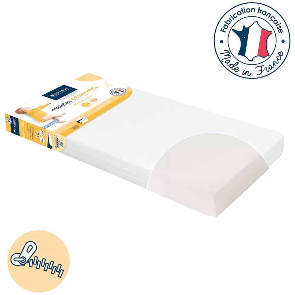 Candide Literie Bébé>Matelas Essentiel - 70 x 140 cm