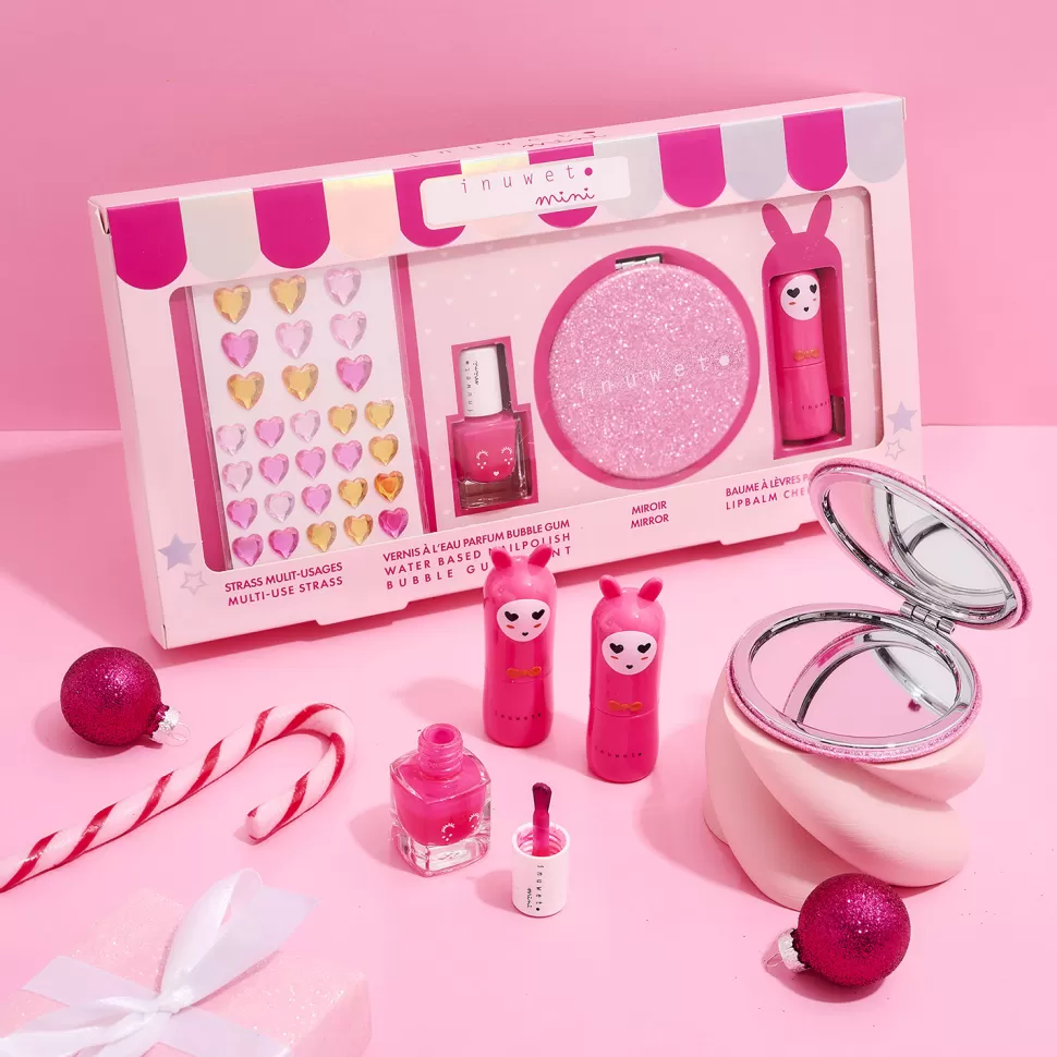 Enfant inuwet Cosmétique Enfant>Mini Coffret Glitter - Pink