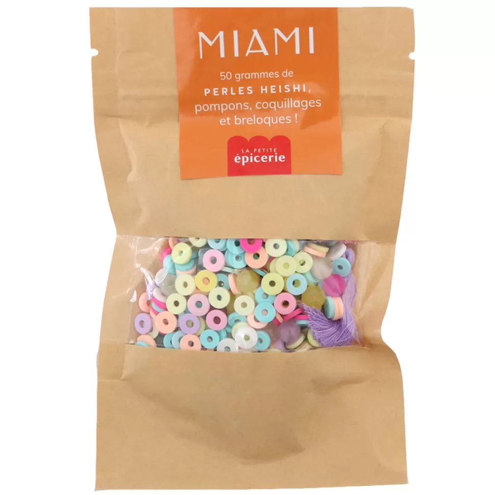 La Petite Epicerie Loisirs Créatifs>Mélange de Perles Heishi et de Breloques - Miami