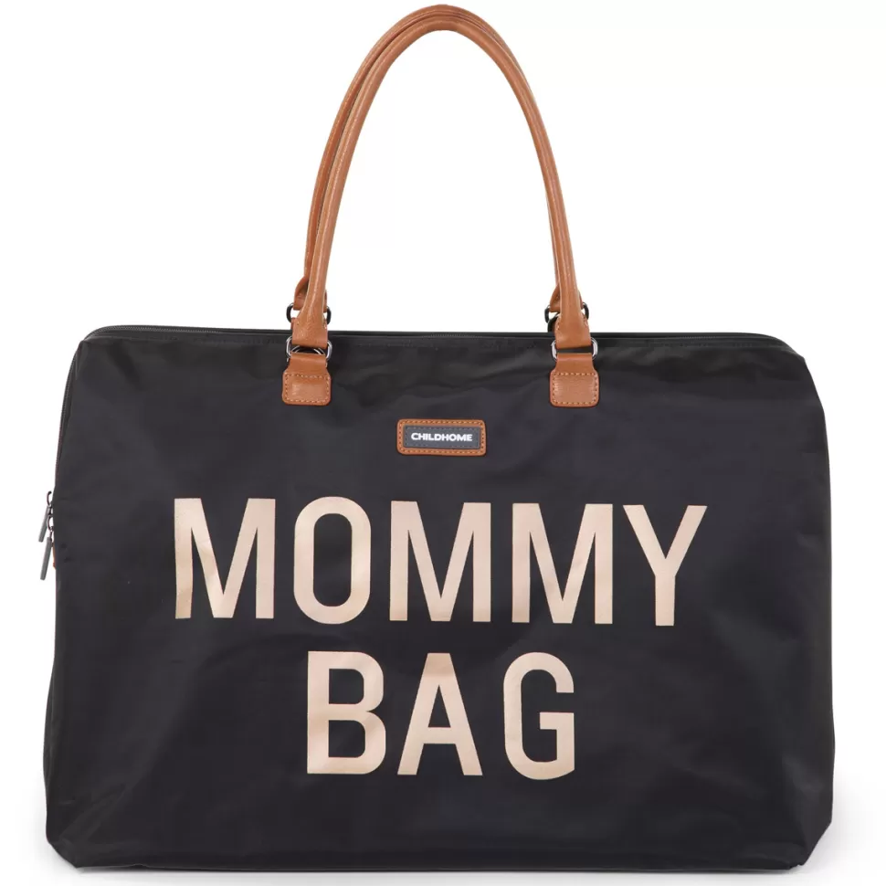 Childhome Sac À Langer>Mommy Bag Large - Noir et Or