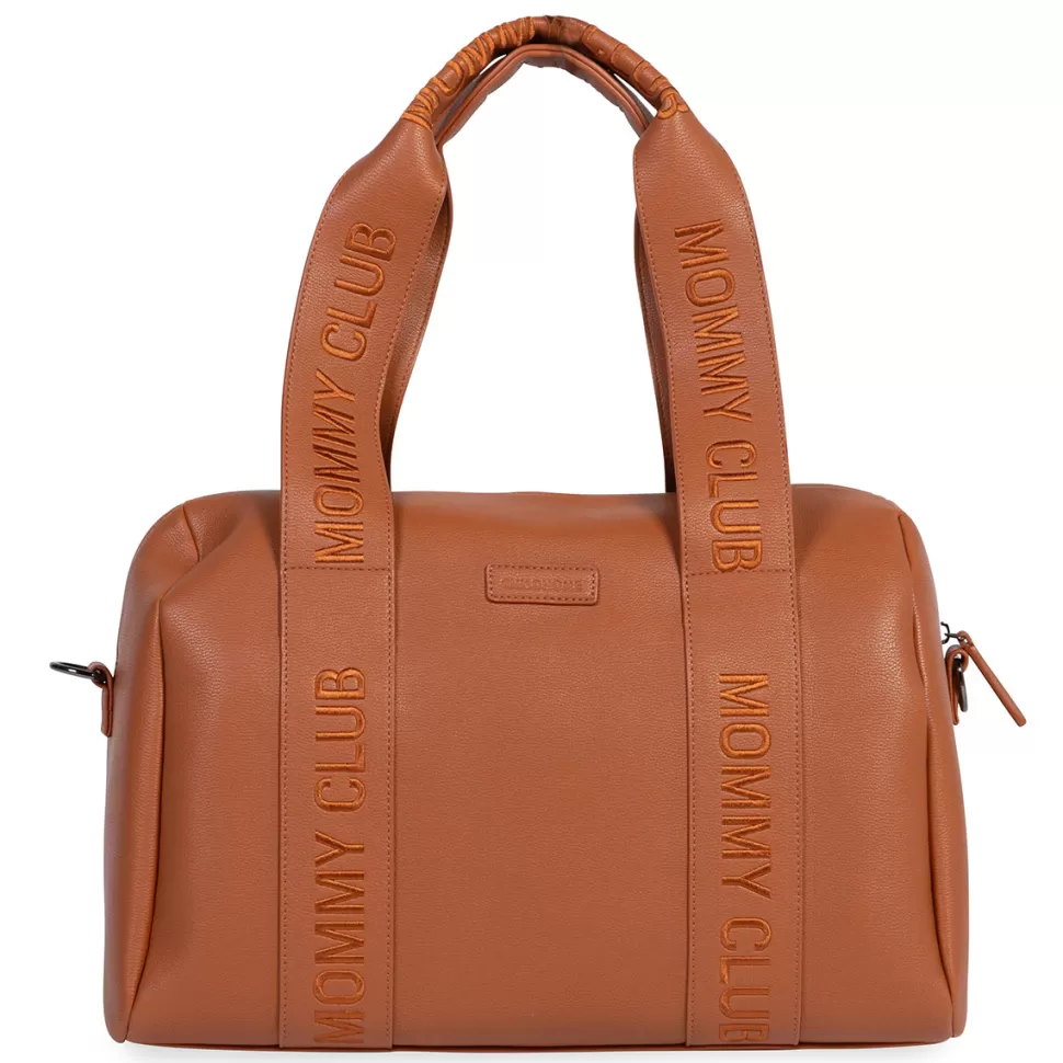 Childhome Sac À Langer>Mommy Club Signature - Cuir Vegan Brun